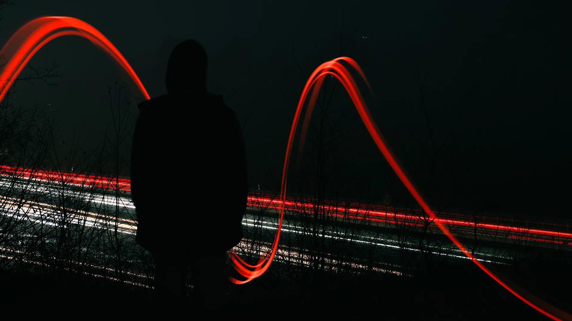 Light Trails Highway