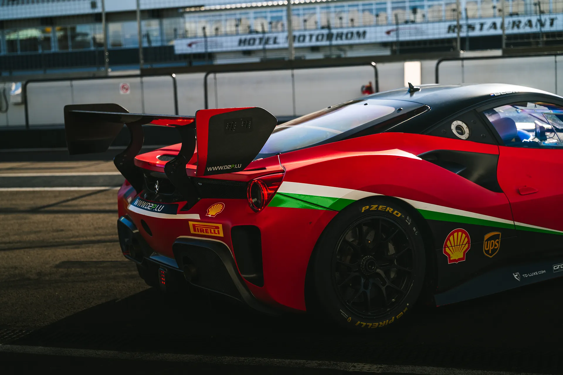 Ferrari Rot NR378 — Motorsport photography, Dans Trackday, image 30