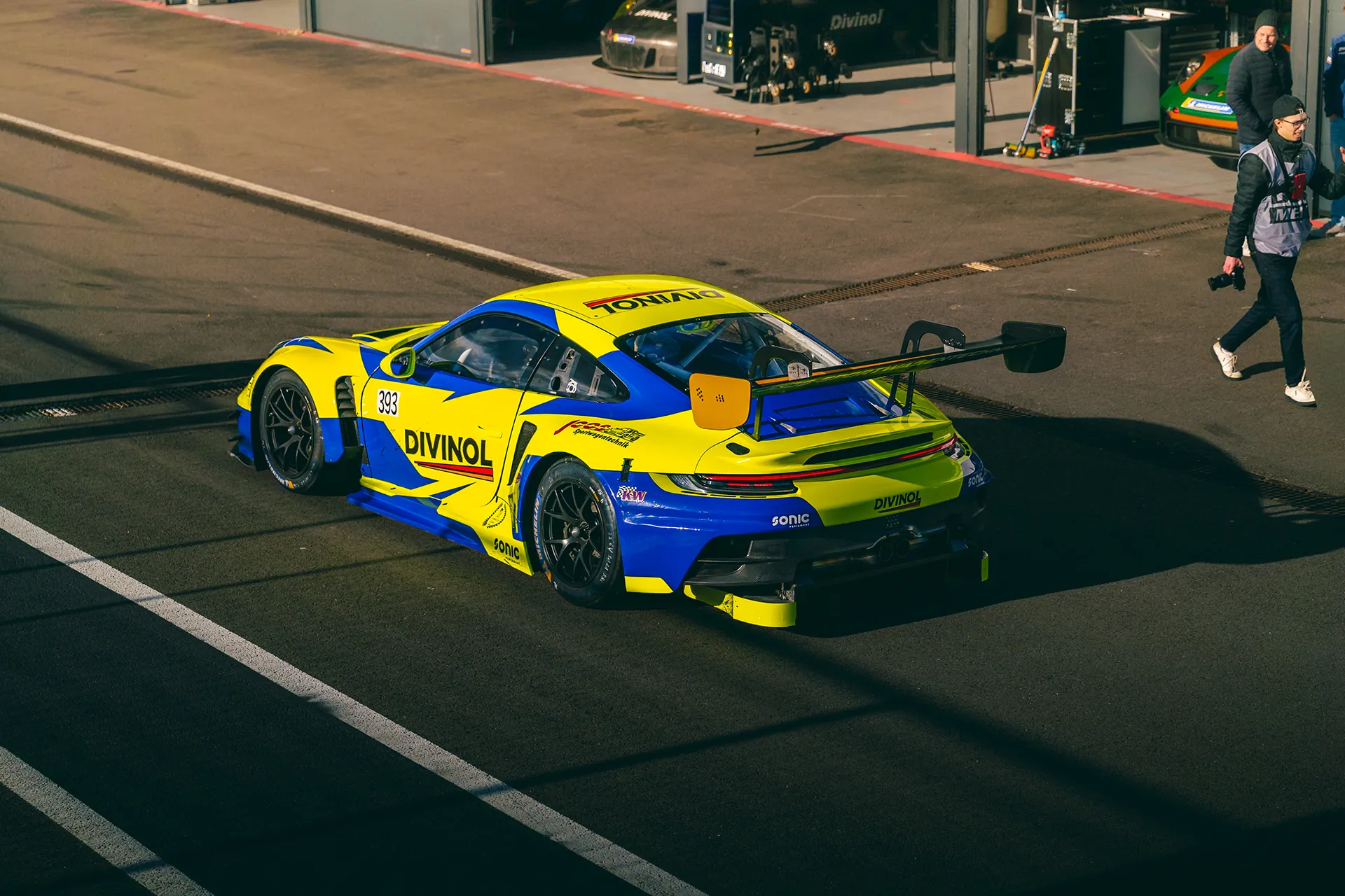 Porsche GT3 Cup Nr 393 — Motorsport photography, Dans Trackday, image 13