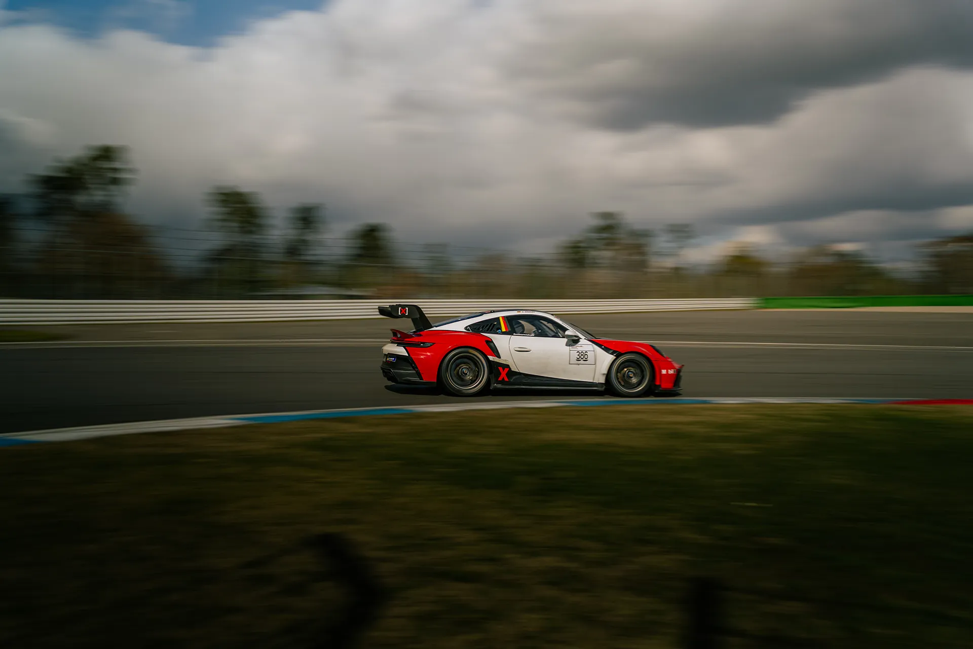 Porsche NR386 — Motorsport photography, Dans Trackday, image 12